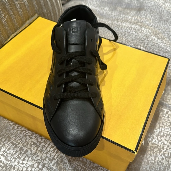 Fendi sneakers Nappa Ff MacroHF + Nappa - Picture 3 of 10